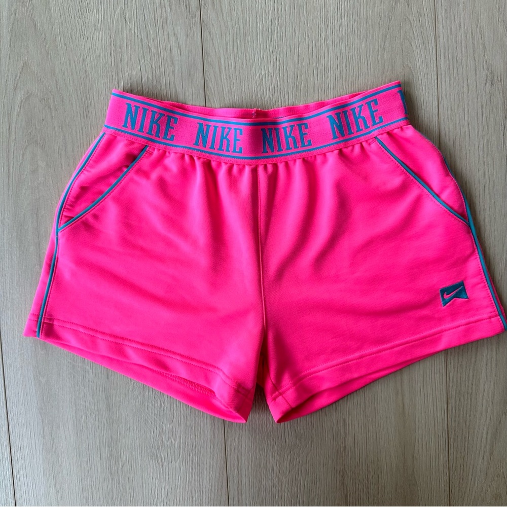 Nike Women's Bright Pink Athletic Shorts